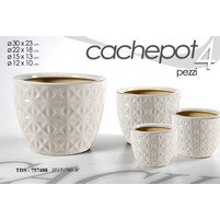 PORTAVASI CERAMICA PZ.3 ASSORTITI 